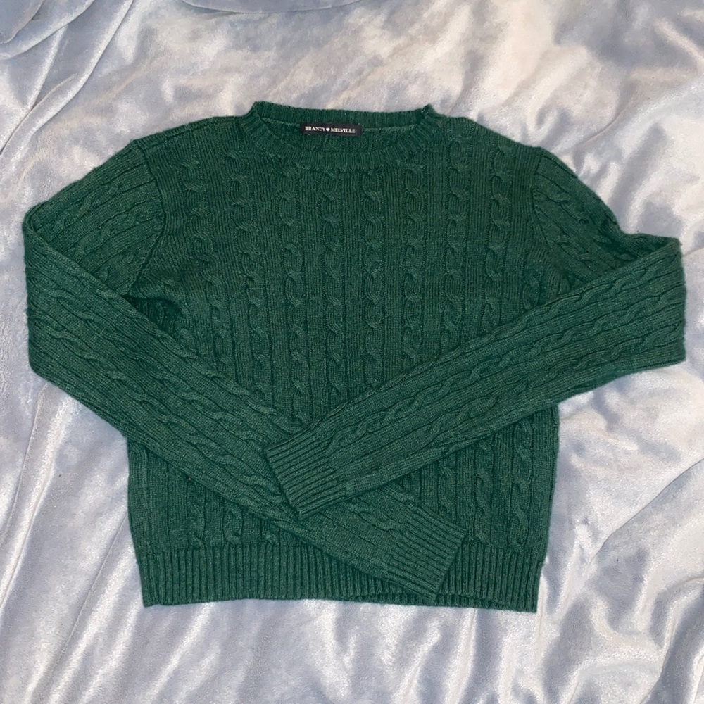 Brandy Melville Cable knit sweater